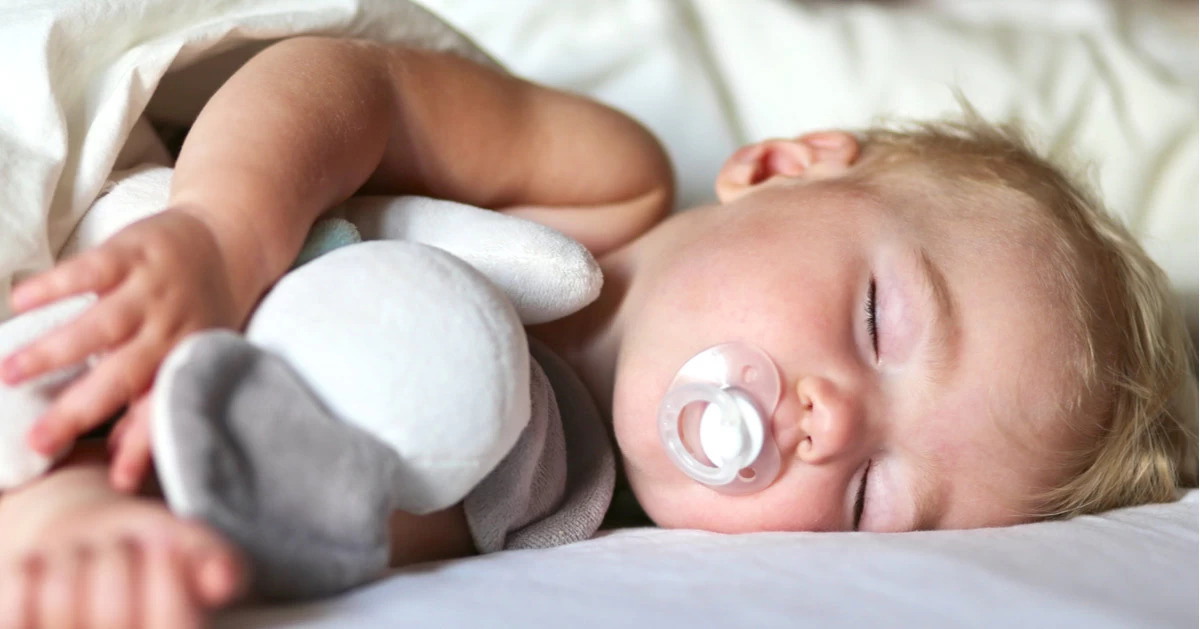 napping baby